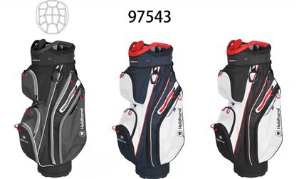 Esmaklassiline golfikäru kott 14 täispika{1}}jagajaga.