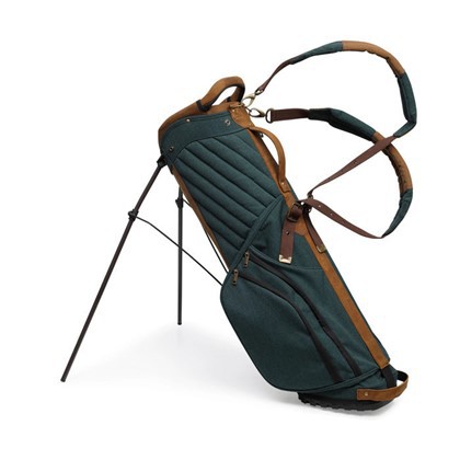 Isikupärastatud golfikott kohandatud tikitud logoga – pehmest PU esmaklassilisest materjalist