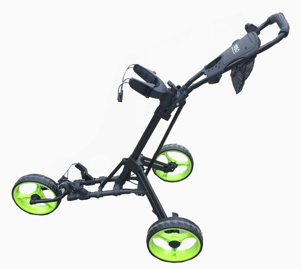 3 Wheel Golf Push Pull ostukorvi käru