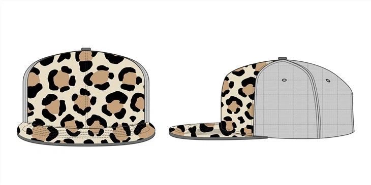 Kohandatud paneelmüts Veekindel müts Moodne köieots Bill Golf Snapback Cap
