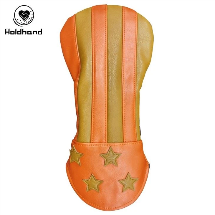 Leather Custom Design Logo Golf Wood Headcover
