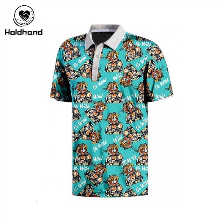 Peanut Print Golf Polo Shirt Custom Polo