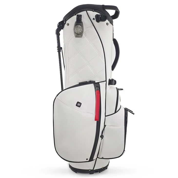 Hot Sale Golf Stand Bag Pu Leather Carry Bag Waterproof Wholesale
